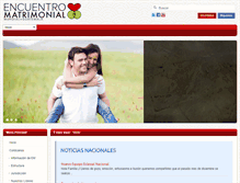Tablet Screenshot of encuentromatrimonial.org.gt